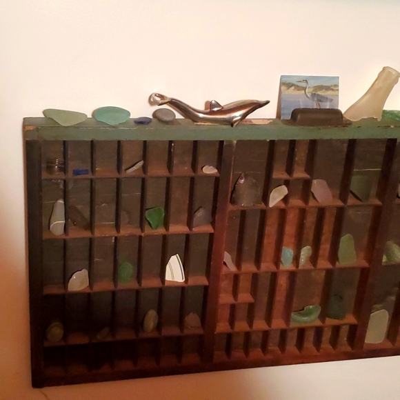 "4"💥SOLD OUT💥Antique Wooden Printers Trays - Picture 7 of 16